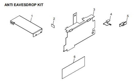 ΑΤΜ ανταλλακτικά NCRANTI EAVESDROP KIT