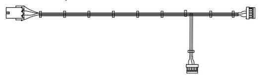 Εναλλακτικά εξαρτήματα ATM NCR 445-0759870 HARNESS RIO ENABLE R/A