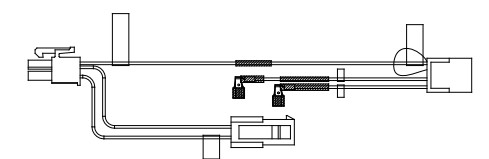 ΑΤΜ ανταλλακτικά 445-0733567 IFD2 MCRW SHORT LINKER HARNESS, 0.08M