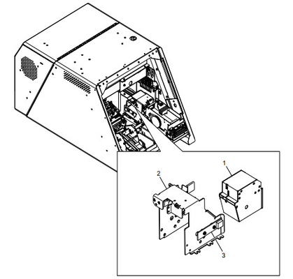 Συγκρότημα LATCHFAST CARD CAPTURE BIN