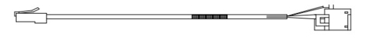 Τμήματα μηχανών ATM 445-0670809 MODEM 8 WAY HARNESS