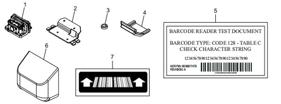 Μέρη μηχανής ΑΤΜ αναγνώστης barcode