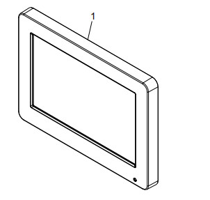 Τμήματα μηχανών ΑΤΜ COMPACT OPERATOR ΠΑΝΕΛ 445-0753129 Δείκτης - 7 ιντσών COP
