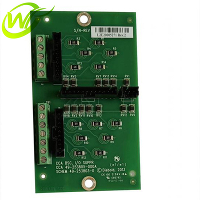 Μέρη Diebold 5500 CCA BSC I/O SUPR 49-253805-000A 49253805000A μηχανών του ATM