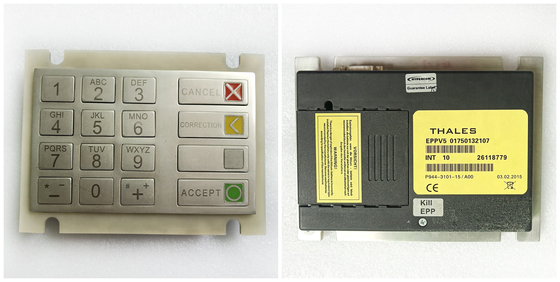 ΕΛΚ 01750132107 1750132107 πληκτρολογίων V5 Wincor 2050XE μερών μηχανών του ATM