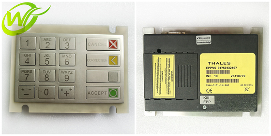 ΕΛΚ 01750132107 1750132107 πληκτρολογίων V5 Wincor 2050XE μερών μηχανών του ATM